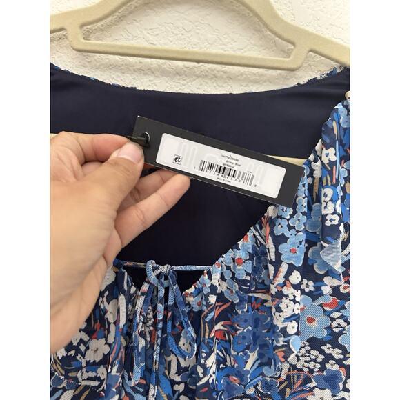 Steve Madden Women's Blue Hattie High-Low Dress Size L NWT $89 - Picture 5 of 7